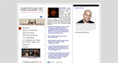 Desktop Screenshot of concussioninc.net